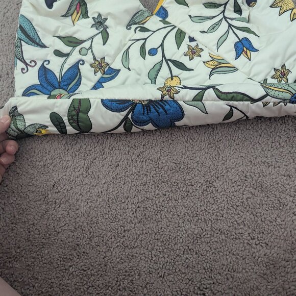 Tory Burch Zoe Quilted Tie Bag in Ivory Floral - Picture 13 of 15